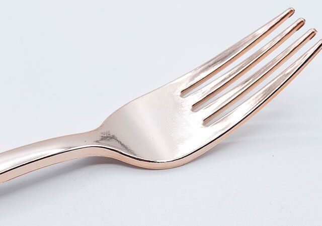 キャンドゥのフォーク 4P シャインカラー