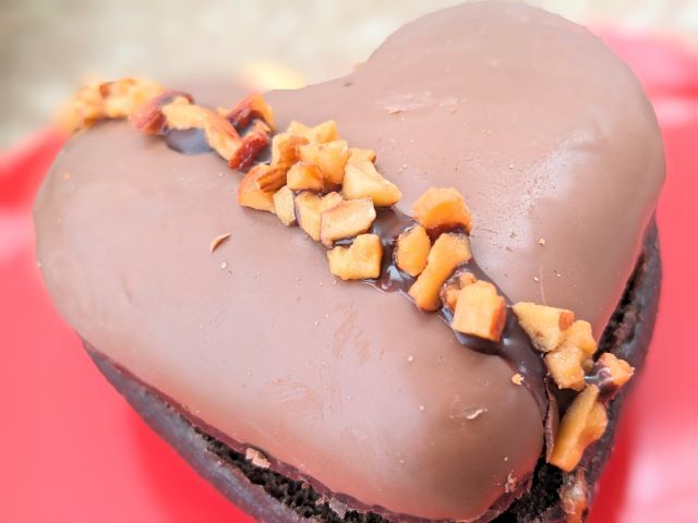 「ハートショコラ レ」のアップ