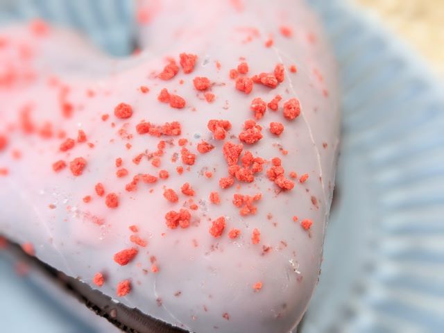 いちごトッピングのアップ