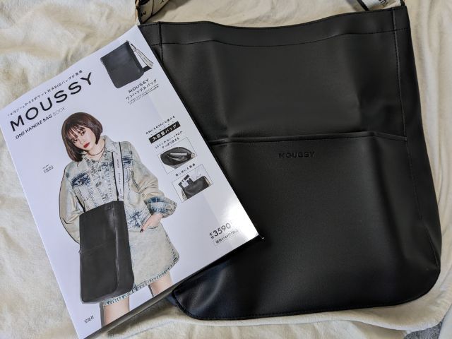MOUSSY ONE HANDLE BAG BOOK