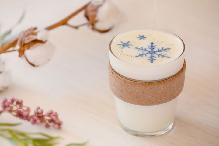 雪の森のホワイトココア