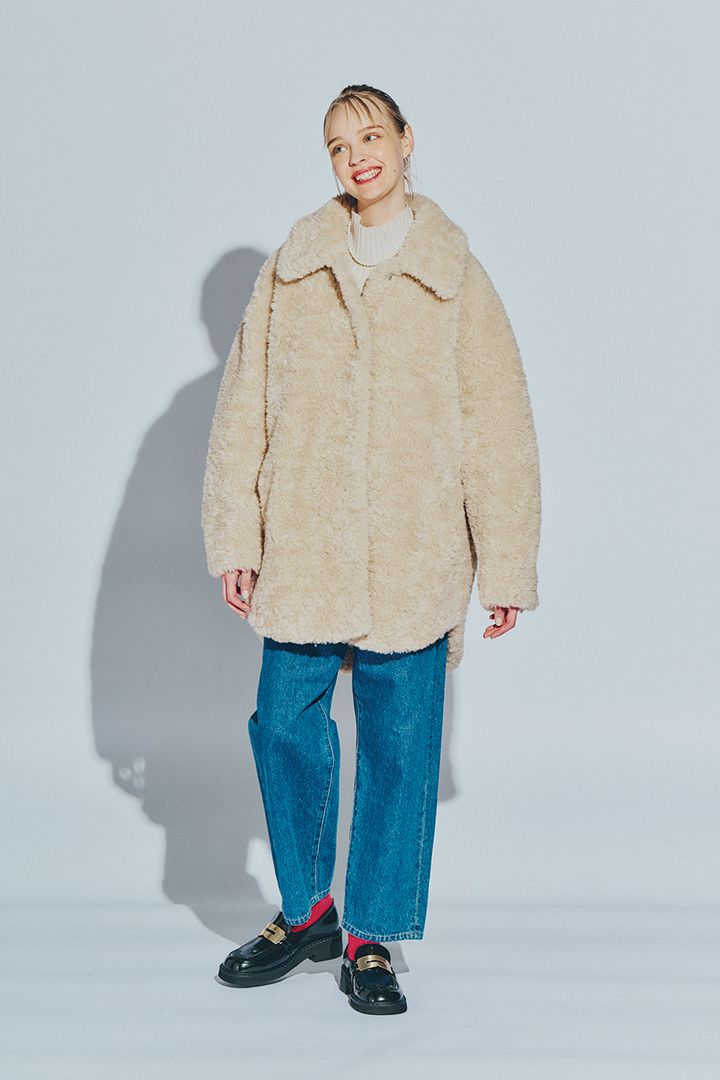 デニムからちらりと見えるソックスが超オシャレなコーデ【本日のFUDGE GIRL-2月1日】