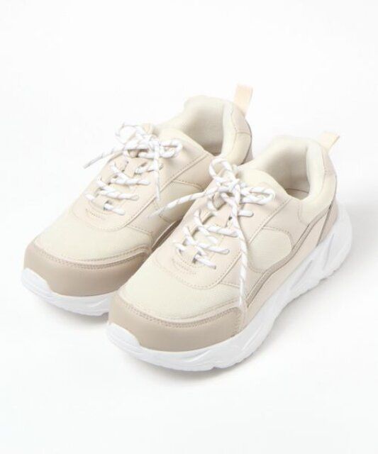 グローバルワーク エアかる厚底スニーカー