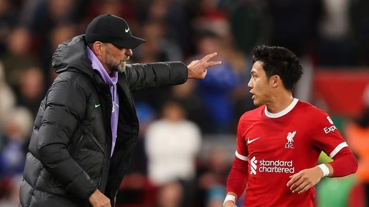 遠藤航、クロップ監督退任の報道を聞いて…「悲しいが、パフォーマンスに影響はない」