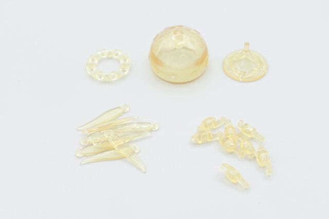 動くクラゲの100均フィギュアのパーツ