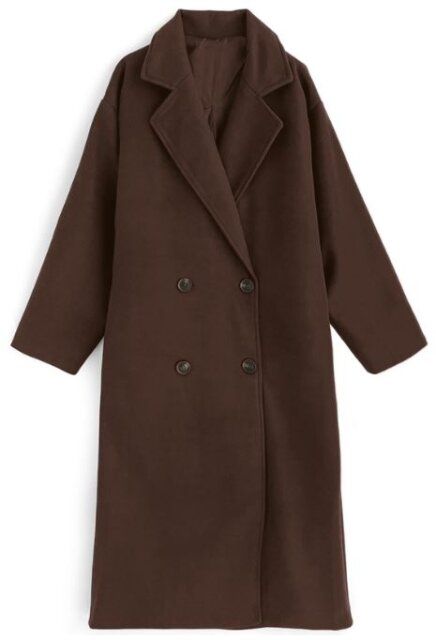 GRLダブルボタンチェスターコート