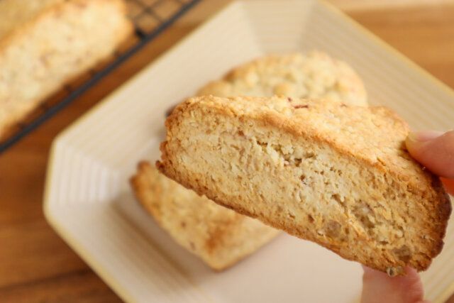 いちごとクリームチーズのスコーン レシピ 完成