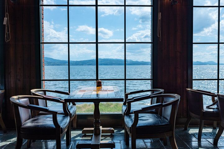 島根県・松江にあるノスタルジックな水辺の喫茶店「珈琲館 湖北店」