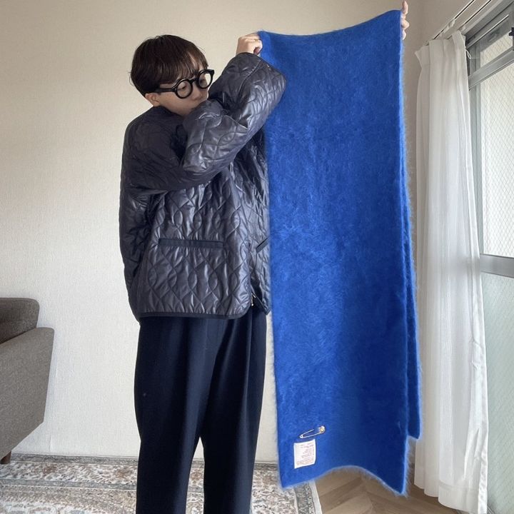 選べる色は50種類。自分だけの色を選べるマフラーの話。【FUDGENA SPECIALIST：kinokoのボーイズスタイル vol.110】