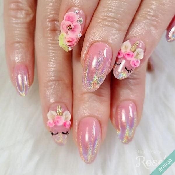 Rose’が投稿したネイルデザイン [photoid:I0128681] via Itnail Design (727286)