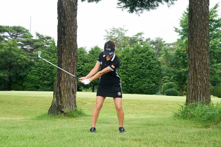 林からフェアウェイへ出したい！ そんな時に使えるゴルフの超簡単打ち方テクニック