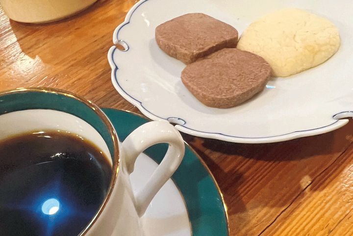 クッキーとコーヒー