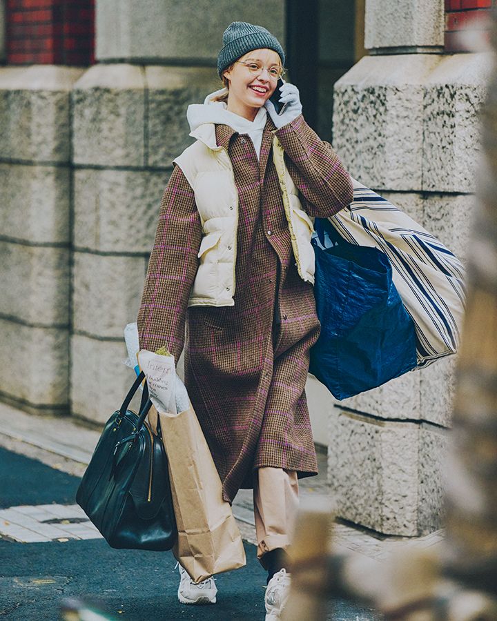 防寒レベルが高いのにオシャレなバルマカーンコートのコーデ【本日のFUDGE GIRL-2月3日】