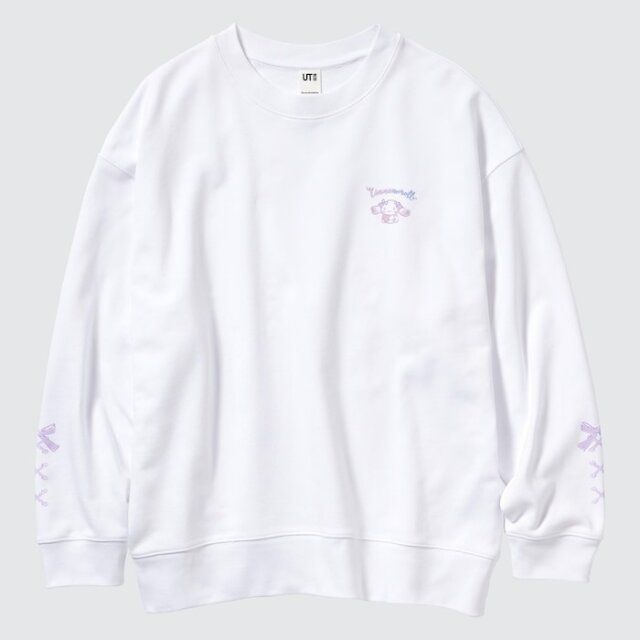 ユニクロ サンリオキャラクターズスウェットシャツ シナモロール