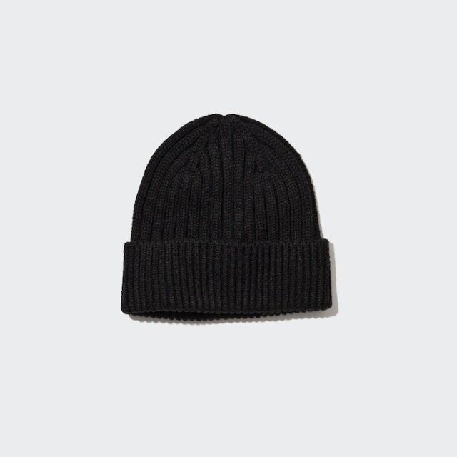 ユニクロのヒートテックリブビーニー
