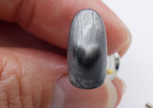 らくがきアトリエで作ったハートマグネットネイル