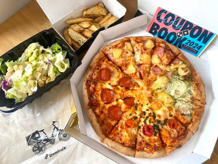 ドミノピザ福袋2024開封、中身