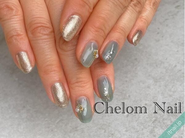 Chelom Nailが投稿したネイルデザイン [photoid:I0122532] via Itnail Design (727385)