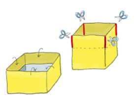節分は、牛乳パックで作る手づくり枡で「鬼は外ー！ 福は内ー！」の画像3