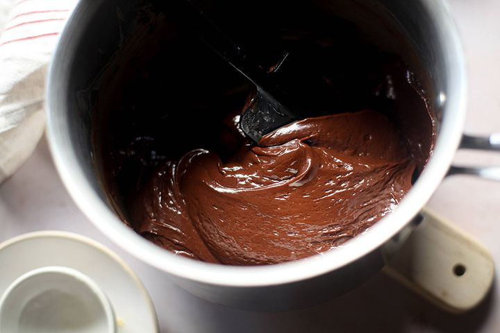 チョコレートファッジの作り方