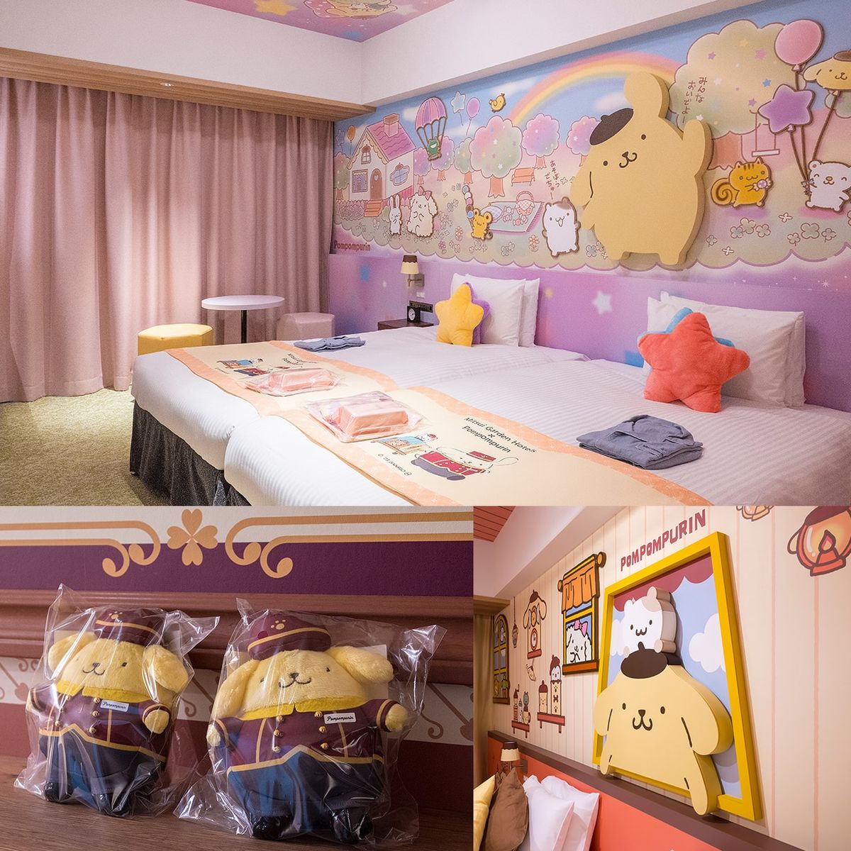 ポムポムプリンに癒される。家族旅行＆推し活に【三井ガーデン