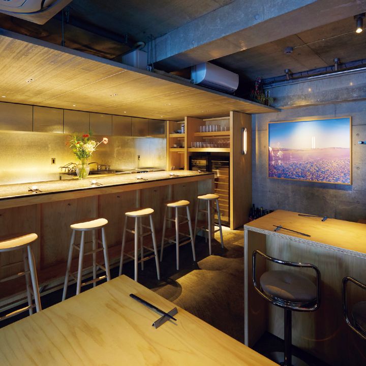 グルマン温故知新：代々木上原〈nanca〉店内