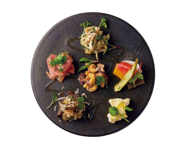 グルマン温故知新：代々木上原〈nanca〉「おつまみ6種盛り」