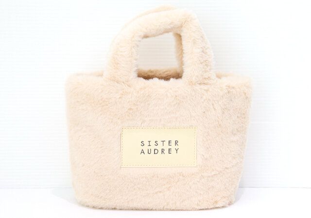 ふわふわ2WAYファーバッグ正面