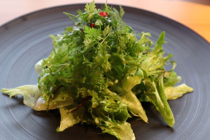 鎌倉野菜の葉っぱのサラダ 蜂蜜ヴィネグレット
