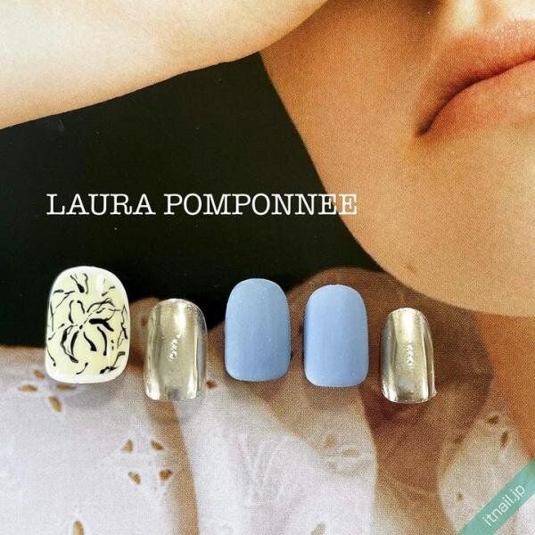 LAURA POMPONNEEが投稿したネイルデザイン [photoid:I0128973] via Itnail Design (727455)