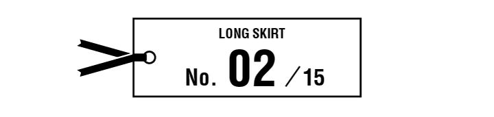 デニムライクでもエレガントさ満点の《マディソンブルー》のマキシ丈スカート【マイスタンダードブック】