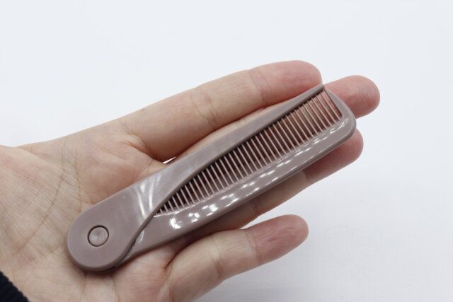 3991 ヘアコーム 折込 スイートアーモンドオイル配合のサイズ