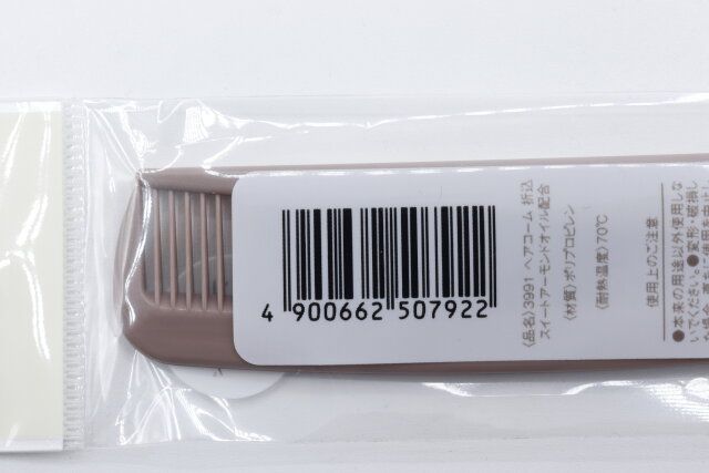 3991 ヘアコーム 折込 スイートアーモンドオイル配合のジャンコード