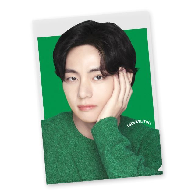 キシリトール×BTS メンバーのソロカットデザイン( V ver)