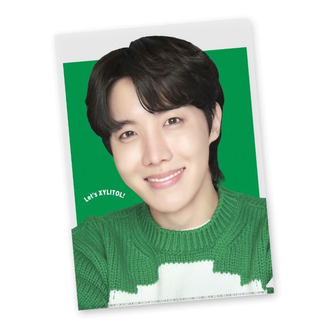 キシリトール×BTS メンバーのソロカットデザイン( J-HOPE ver)
