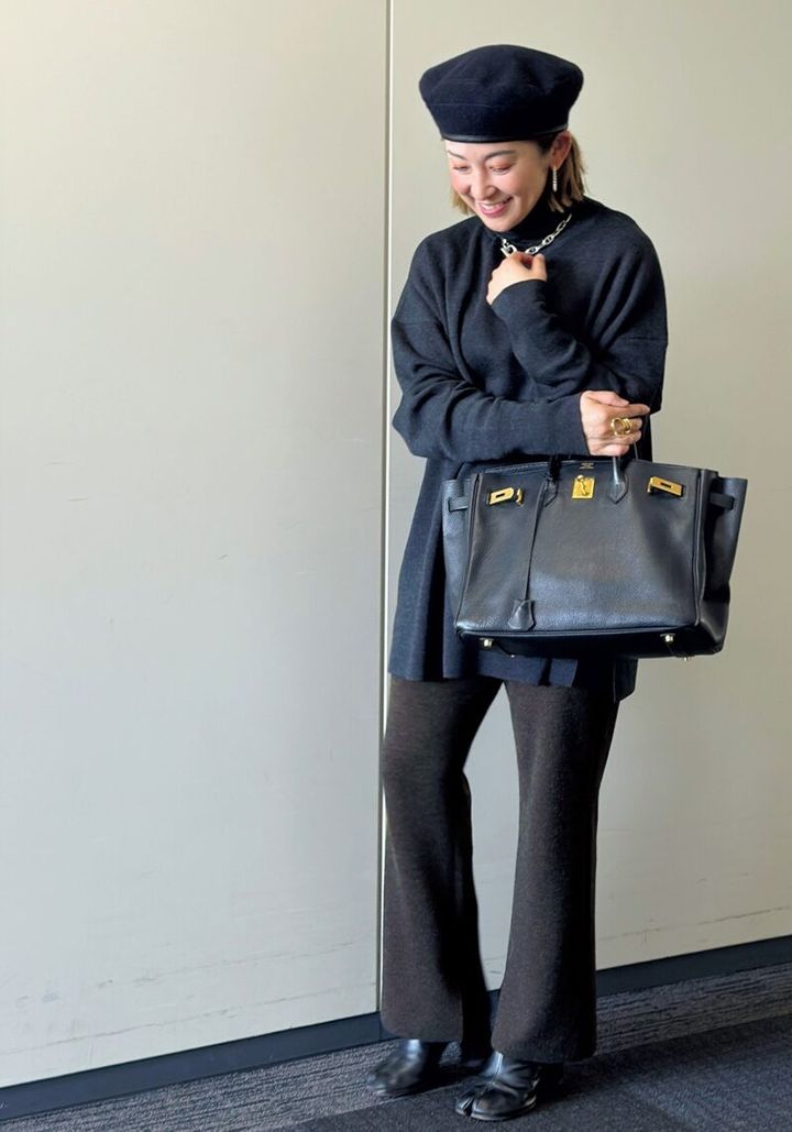 黒のバーキン スナップ エルメス