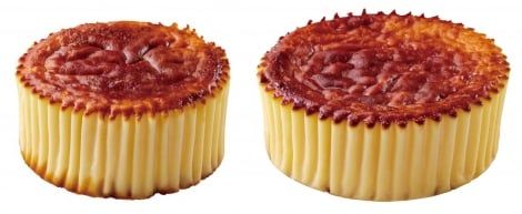 ローソン人気スイーツ「盛りすぎ！バスチー -バスク風チーズケーキ-（265円／総重量を約47%増量） 