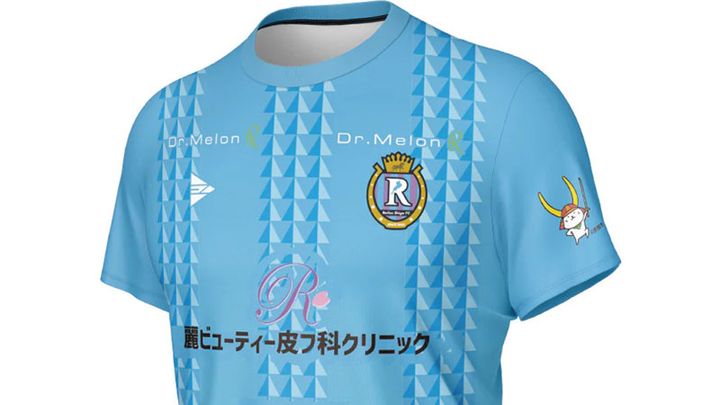 袖に「ひこにゃん」登場！レイラック滋賀が2024新ユニフォームを発表 “魅力的に上昇”デザインでJ参入を目指す