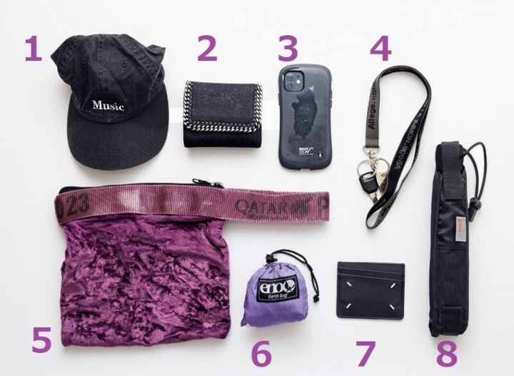 バッグの中身 アンタイトル プレス白井彩香さん