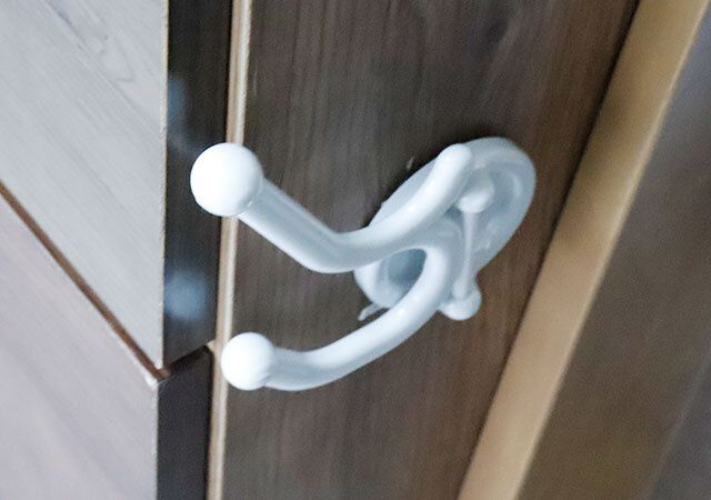 セリアのキャップ＆ハットフックは使わないときは畳める