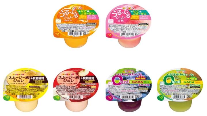 ブルボン カップゼリーシリーズ