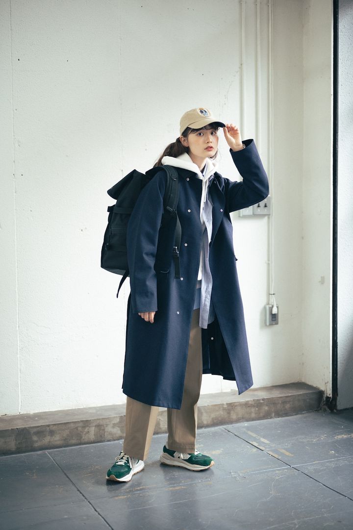 《ニューバランス》のスニーカーコーデ2選。大人の差し色はグリーン！【FUDGE FRIEND おしゃれさんの毎日コーディネート】