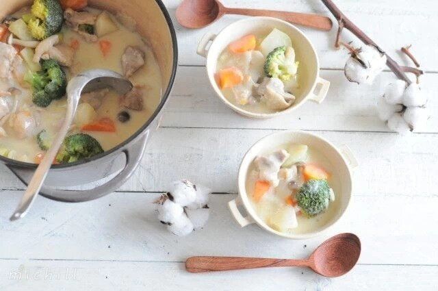 豆乳シチューのレシピ