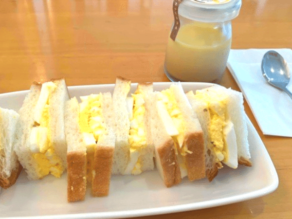 マジックキッチンのたまごサンド