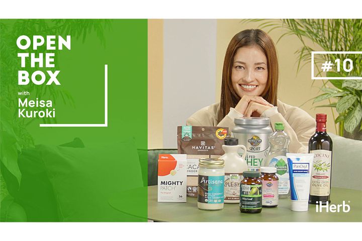 「iHerb」の公式YouTubeチャンネルに登場した黒木メイサさん