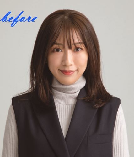 セミロング ヘアアレンジ かがやき隊 上田さん