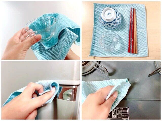 ニトリの油汚れが簡単に取れるキッチンクロス