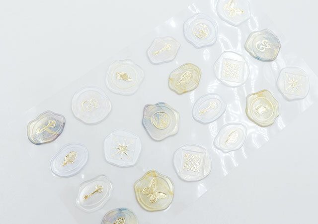 セリアのシール 20片 クラシックマジック