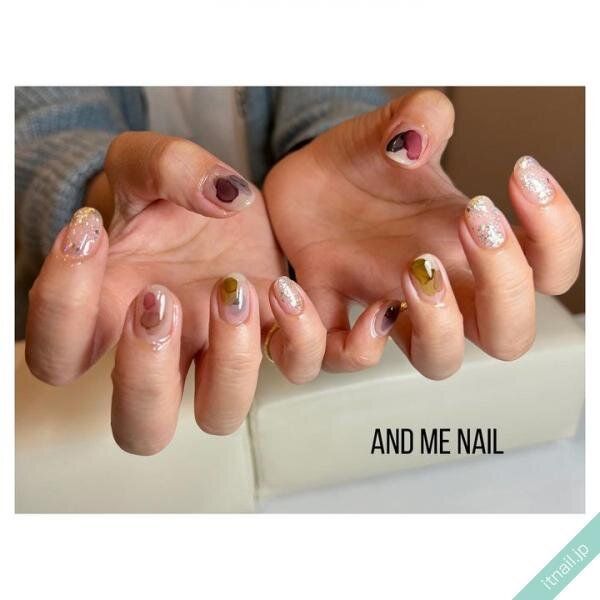 AND ME NAILが投稿したネイルデザイン [photoid:I0128494] via Itnail Design (727609)