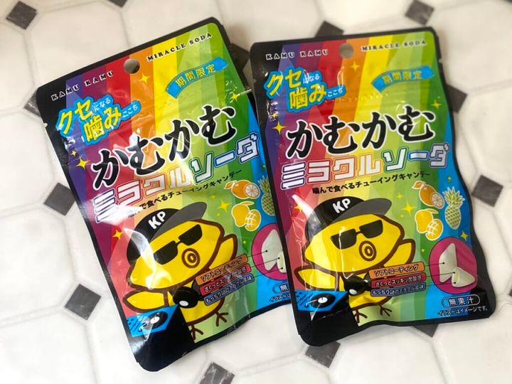 新商品「かむかむミラクルソーダ30g」